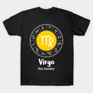 Virgo The Healer Zodiac Sign T-Shirt